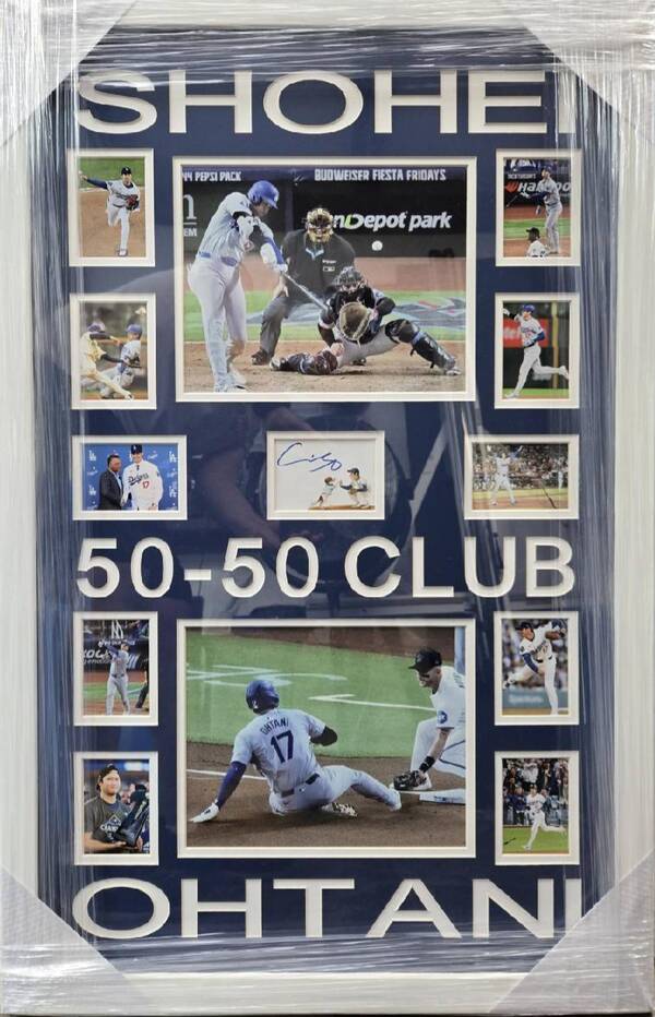 Shohei Ohtani — 50-50 Club Signed Display