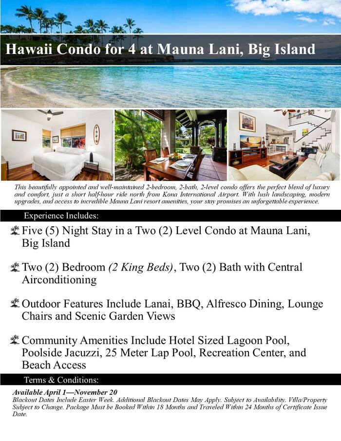 Hawaii Condo at Mauna Lani, Big Island