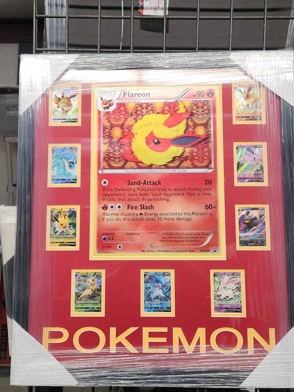 Pokémon — Flareon Card Collection Display