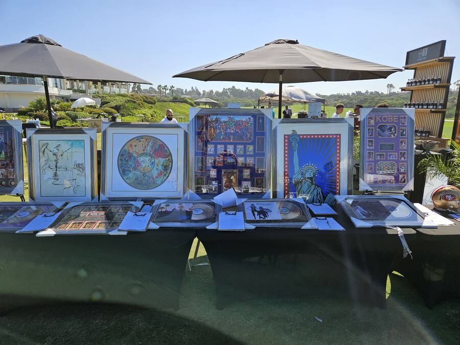 Silent Auction Display — Resort Course