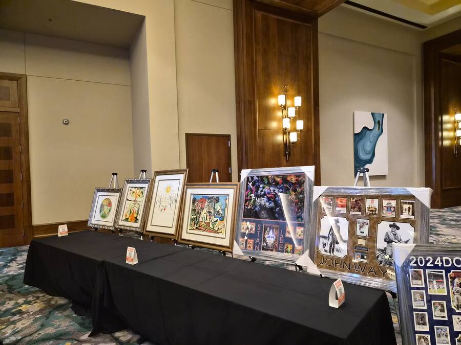 Grand Oaks Ballroom — Art & Memorabilia Display